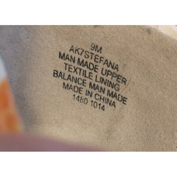 AK Anne Klein iflex Flats Stefana Women's Bamboo Print Jute Edge Slip On - 9M - Picture 8 of 8